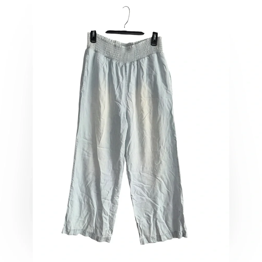 Cloth & Stone Light Blue Elastic Waist Pants Jeans Size Large - Picture 3 of 8